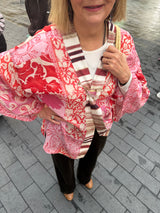 Eleanor Kimono Fuschia