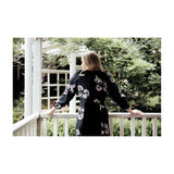 Evie Dress - Paisley Black