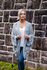Holly Kimono - Paisley Print Cloud