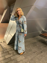 Evie Dress - Aegean Blue