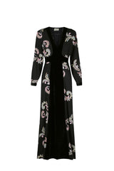 Evie Dress - Paisley Black