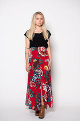 Marrakesh Skirt - Red print