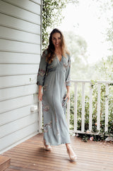 Evie Dress - Paisley Cloud