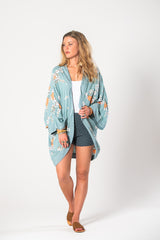 Holly Kimono - Orange Cosmos