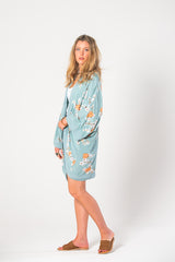 Holly Kimono - Orange Cosmos