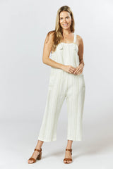 Gypsy Jumpsuit - Sand Stripe