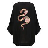 Bella Snake Print Kimono