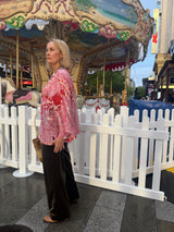 Eleanor Kimono Fuschia