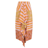 Sunny Skirt - Tiered Skirt Sunset