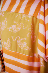 Sunny Skirt - Tiered Skirt Sunset