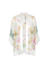 Whisper Silk Kimono - Long - White