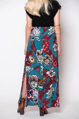 Marrakesh Skirt - Blue print